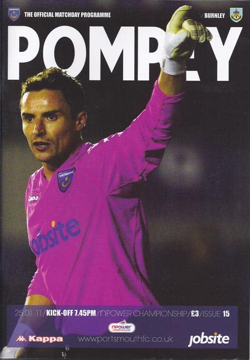 Portsmouth FC v Burnley FC